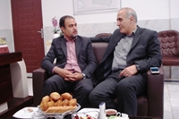 ديدار دكتر گازراني با بخشدار دستگردان