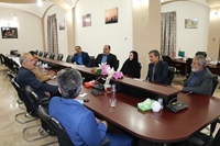 ديدار سرپرست شبكه بهداشت و درمان با اعضاي شوراي اسلامي شهر طبس