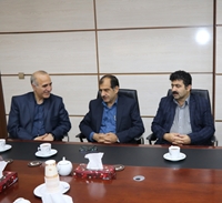 ديدار دكتر گازراني با مديرعامل شركت زغالسنگ پروده طبس